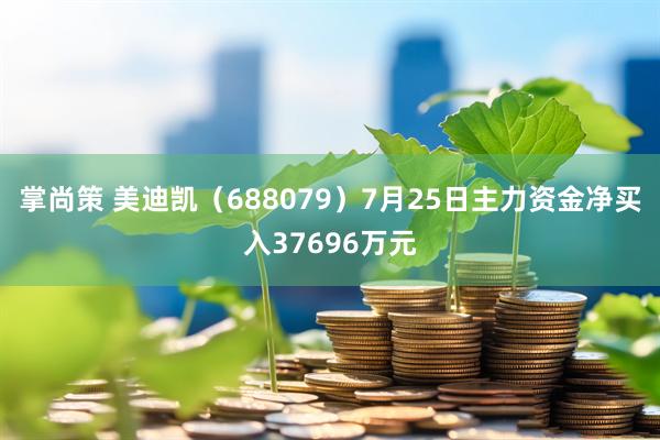 掌尚策 美迪凯（688079）7月25日主力资金净买入37696万元
